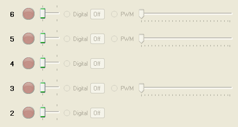 Digital Pin Controls on form image